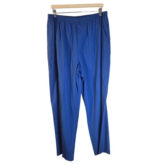 GW Royal Blue Straight Leg Pants - 20W - Comfort Career Trouser [0414] - Picture 1 of 9